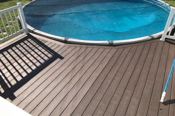 Pool with Composite Deck