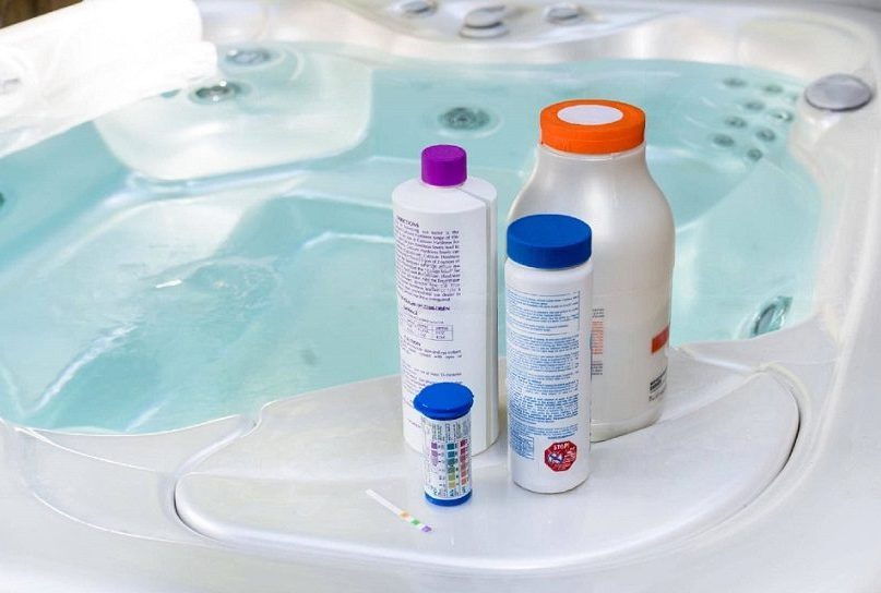 hot tub chemical kit