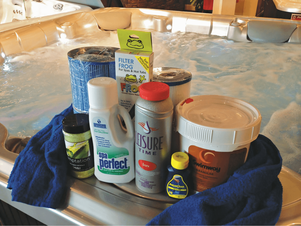 hot tub chemical kit