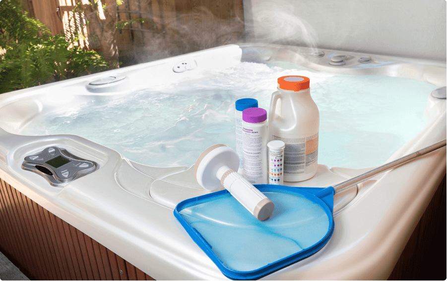 hot tub chemicals starter kits