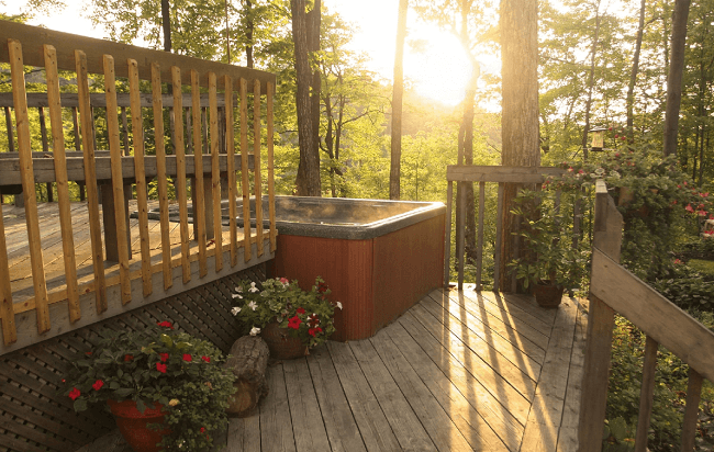 how to drain hot tub fast