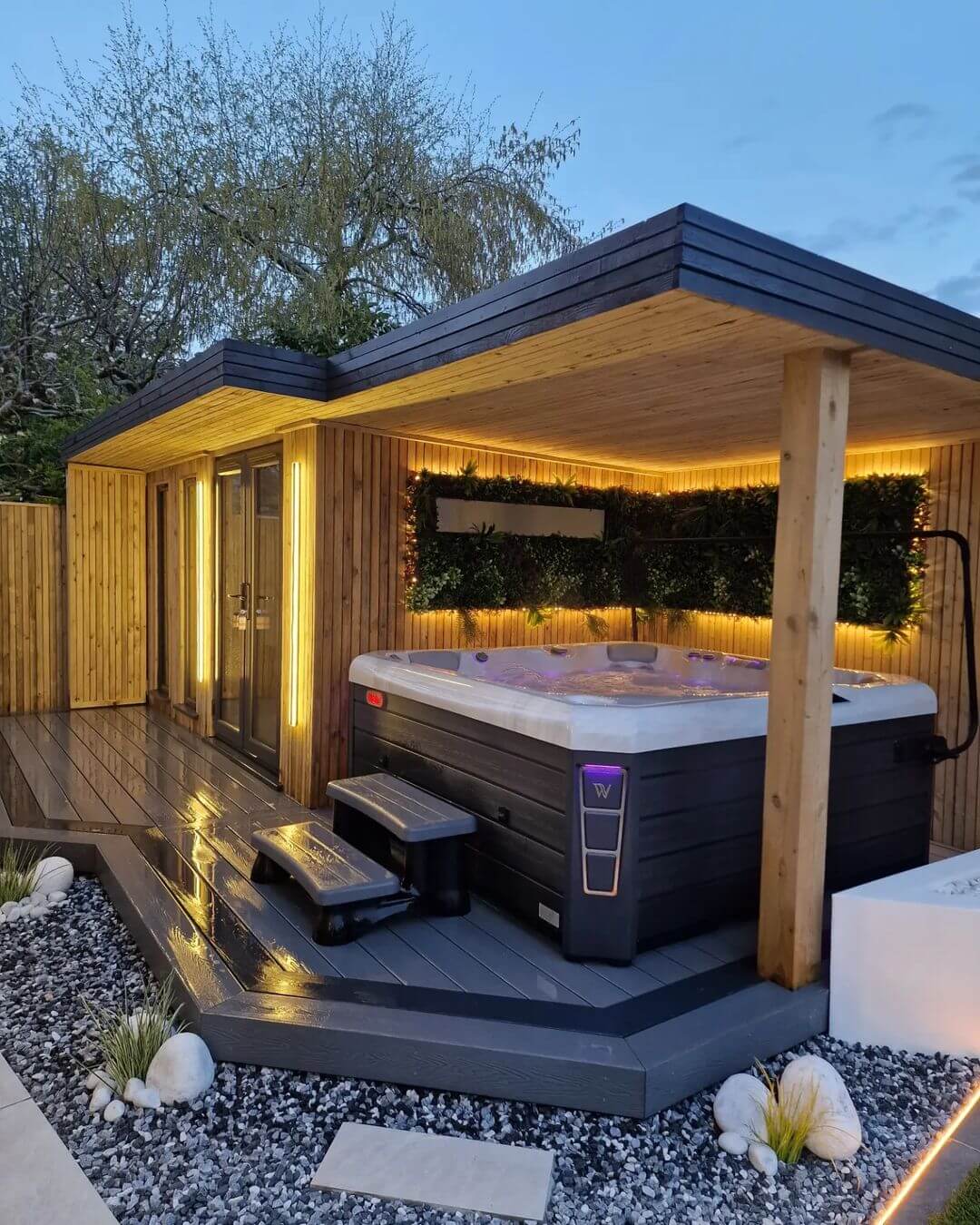 18 Astonishing Hot Tub Patio Ideas for Any Budget - Peter Rossi