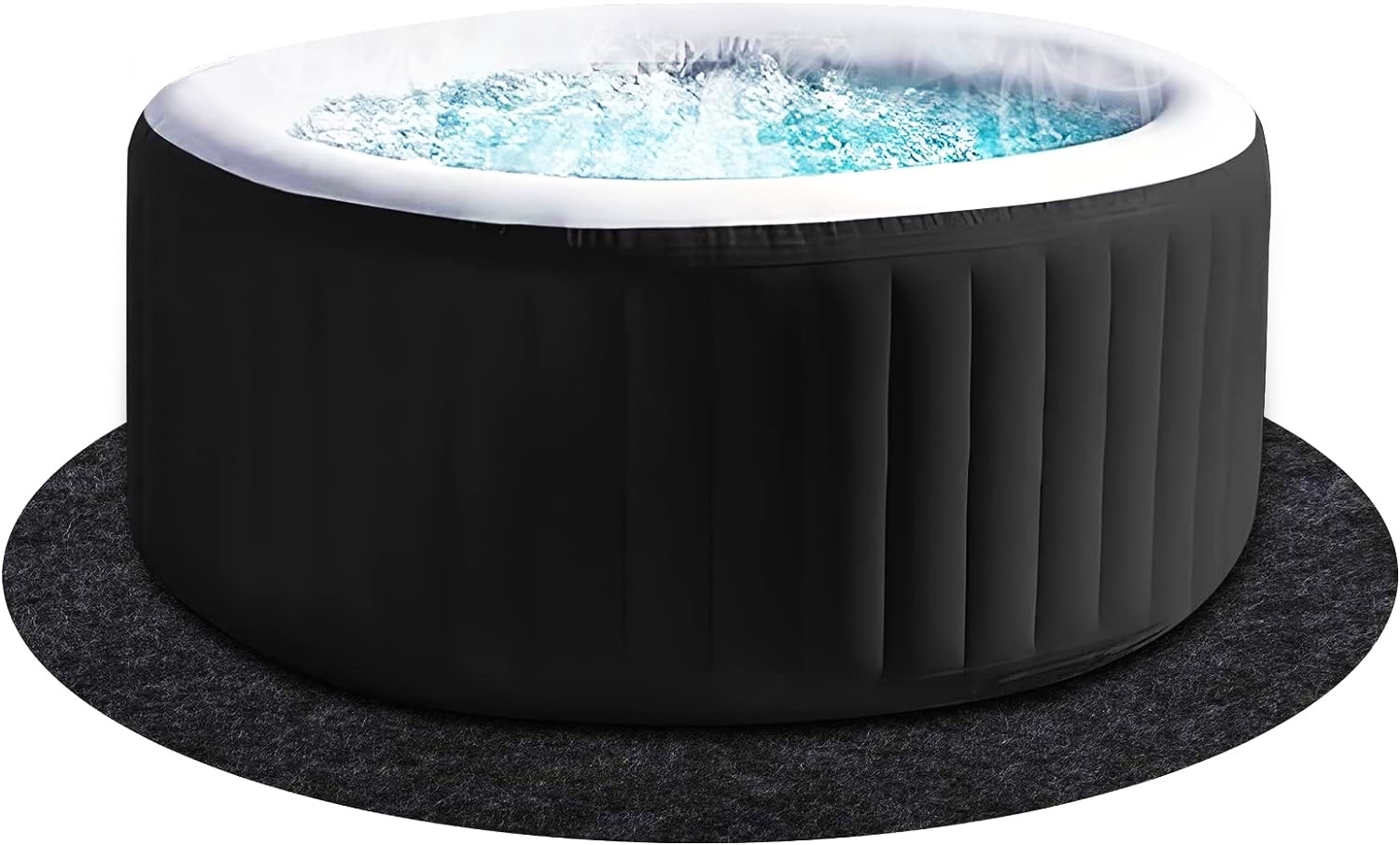 Inflatable, Leakproof hot tub mats for All Ages 